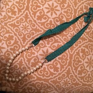 Ralph Lauren Pearls with Ribbon